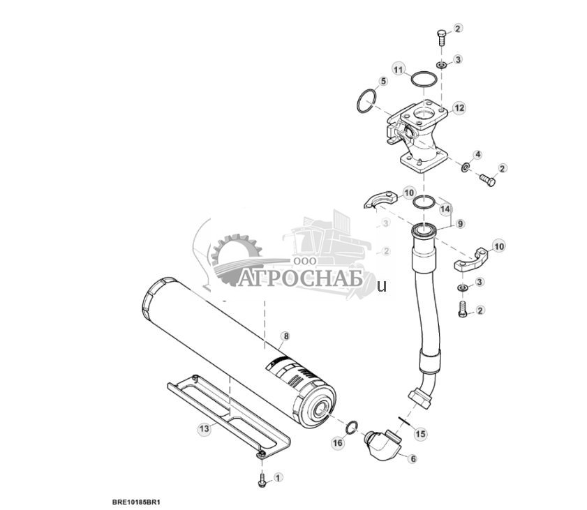 Гидроаккумулятор подпитки гидравлической системы - ST856732 687.jpg